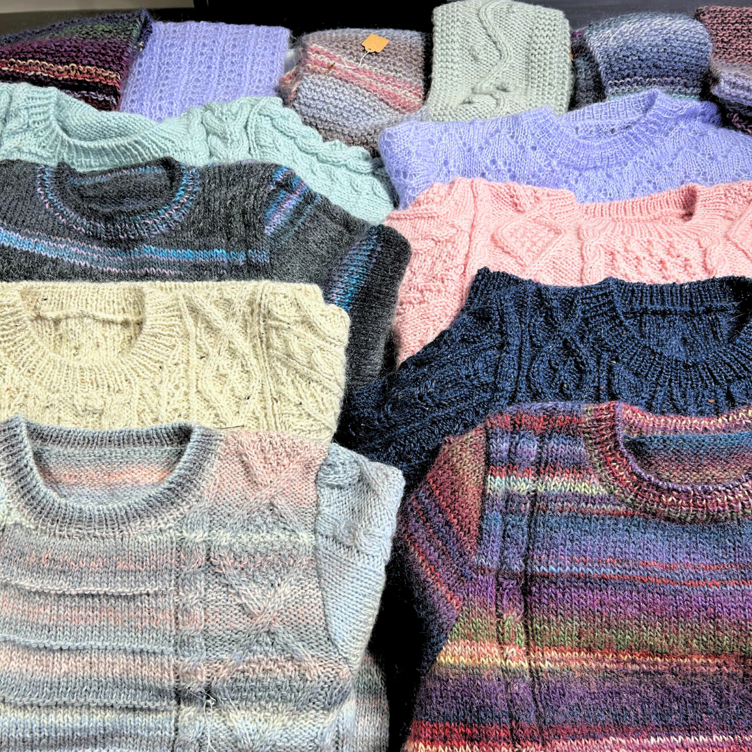 ニットeikoの手編みニット